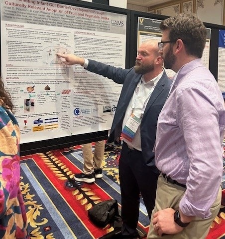 TRI KL2 scholar Brian Piccolo, Ph.D., discusses his poster at Translational Science 2024. 