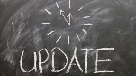 Chalkboard with word 